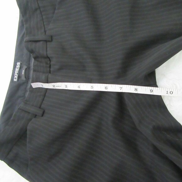Express Editor Black Career Dress Pants Size 0R - Picture 9 of 10